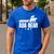 Aba Bear For Jewish Dad With Four Kids On Father's Day Men's Casual T-Shirt Royal Blue