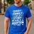 Adoptive Mom Adoption Dad And Adoption Day Foster Care Men's Casual T-Shirt Royal Blue Adoptive Mom Adoption Dad And Adoption Day Foster Care Men's Casual T-Shirt Royal Blue