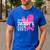 Always a Daddy's Girl Shirt Daughter Girls Women Men's Casual T-Shirt Royal Blue