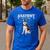 Anatomy Of A Siberian Husky Cute Dog Husky Mom Dad Men's Casual T-Shirt Royal Blue