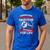Asshole Dad And Smartass Daughter Best Friend For Life Men's Casual T-Shirt Royal Blue