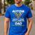 Autism Doesnt Come With Manual Dad Puzzle Awareness Men Men's Casual T-Shirt Royal Blue