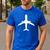 Aviation Geek Airplane Pilot Dad Husband Father's Day Xmas Men's Casual T-Shirt Royal Blue