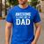 Awesome Like My Dad Shirt Kids Daughter Dad And Son Matching Men's Casual T-Shirt Royal Blue Awesome Like My Dad Shirt Kids Daughter Dad And Son Matching Men's Casual T-Shirt Royal Blue