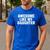 Awesome Like My Daughter Dad Fathers Day Men's Casual T-Shirt Royal Blue