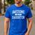 Awesome Like My Daughter Father's Day Dad Daddy Men's Casual T-Shirt Royal Blue Awesome Like My Daughter Father's Day Dad Daddy Men's Casual T-Shirt Royal Blue