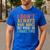 Baby Twins For Pregnant Mum Dad Men's Casual T-Shirt Royal Blue