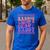 Baddie With A Dead Daddy Dead Dad Club Baddie On Back Men's Casual T-Shirt Royal Blue