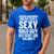 Bald Guy Art For Men Dad Sexy Bald People Bald Man Men's Casual T-Shirt Royal Blue Bald Guy Art For Men Dad Sexy Bald People Bald Man Men's Casual T-Shirt Royal Blue