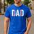 Baseball Dad Joke Sayings Fathers Day From Son Men's Casual T-Shirt Royal Blue