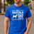 Basenji Dad Best Dog Owner Ever T-Shirt Men's Casual T-Shirt Royal Blue