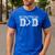 Basketball Dad TShirt Fathers Day For Daddy Papa Father Men's Casual T-Shirt Royal Blue