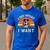 Basset Hound Shirts I Do What I Want Basset Hound Dad Men's Casual T-Shirt Royal Blue