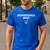 Bernedoodle Dad & Kids Tee Fathers Day T-Shirt Men's Casual T-Shirt Royal Blue