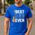 Best Dad Ever Guitarist Father D-A-D Chord Guitar Men's Casual T-Shirt Royal Blue