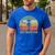 Best Dad By Par Disc Golf Father's Day Men's Casual T-Shirt Royal Blue Best Dad By Par Disc Golf Father's Day Men's Casual T-Shirt Royal Blue