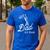 Best Dad By Par Father's Day Golf Daddy Golfing Golfer Men's Casual T-Shirt Royal Blue