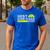 Best Dink'n Dad Ever Pickleball Men's Casual T-Shirt Royal Blue