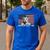 Best Dog Dad Ever American Flag American Bully Dad Men's Casual T-Shirt Royal Blue Best Dog Dad Ever American Flag American Bully Dad Men's Casual T-Shirt Royal Blue