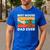 Best Moose Dad Ever Moose Men's Casual T-Shirt Royal Blue