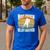 Best Puckin Billet Dad Hockey Men's Casual T-Shirt Royal Blue