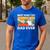 Best Shih Tzu Dad Ever Shih Tzu Men's Casual T-Shirt Royal Blue