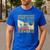 Best Siamese Cat Dad Ever Retro Vintage Sunset Men's Casual T-Shirt Royal Blue Best Siamese Cat Dad Ever Retro Vintage Sunset Men's Casual T-Shirt Royal Blue