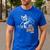 Best Yorkie Dad Ever Dog Yorkie I Love Yorkie Dad Men's Casual T-Shirt Royal Blue