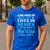 A Big Piece Of My Heart Lives In Heaven My Mom And Dad Men's Casual T-Shirt Royal Blue