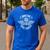 Biker Dad Like A Normal Dad Only Cooler Motorcycle Biker Men's Casual T-Shirt Royal Blue