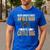 Blue Heeler Dad Australian Cattle Dog Men Men's Casual T-Shirt Royal Blue Blue Heeler Dad Australian Cattle Dog Men Men's Casual T-Shirt Royal Blue