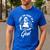 I Have The Body Of A God Buddha Fat Guy And Dad BOD Men's Casual T-Shirt Royal Blue