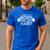 With A Body Like This Who Needs Hair Shirt Bald Men Dad Men's Casual T-Shirt Royal Blue