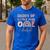 Boho Daddy Of Miss Onederful 1st Birthday Girl Cute Small Men's Casual T-Shirt Royal Blue