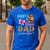 Boots Or Bows Dad Loves You Gender Reveal Daddy Men's Casual T-Shirt Royal Blue Boots Or Bows Dad Loves You Gender Reveal Daddy Men's Casual T-Shirt Royal Blue