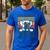 Boxer Dog For Men Women Boxer Dog Dad Mom Small Men's Casual T-Shirt Royal Blue