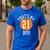My Boy 21 Basketball Number 21 Jersey Basketball Mom Dad Men's Casual T-Shirt Royal Blue