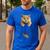 British Shorthair Cat Pocket Cat Mom Cat Dad Cat Lover Men's Casual T-Shirt Royal Blue