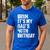 Bruh It's My Dad's 40th Birthday Bday Father Son Men's Casual T-Shirt Royal Blue