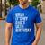 Bruh It's My Dad's 50th Birthday 50 Years Old Dad Men's Casual T-Shirt Royal Blue