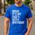 Bruh It's My King Dad's 40th Birthday OMG Crown Happy Men's Casual T-Shirt Royal Blue