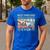 Budgie Dad Bird Lover Father Animal Enthusiast Bird Guy Men's Casual T-Shirt Royal Blue