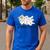 Bulldog Rolling Fatties Dog Mom Dad Owner Men's Casual T-Shirt Royal Blue Bulldog Rolling Fatties Dog Mom Dad Owner Men's Casual T-Shirt Royal Blue