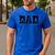 Camping Dad Father's Day Outdoor Bushcraft Camper Men's Casual T-Shirt Royal Blue Camping Dad Father's Day Outdoor Bushcraft Camper Men's Casual T-Shirt Royal Blue