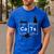 Cat Chemistry Periodic Table Cat Dad Cat Mom Men's Casual T-Shirt Royal Blue