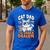 Cat Dad The Man The Myth The Snack Dealer Men's Casual T-Shirt Royal Blue