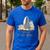 Cat Dad Vintage Catamaran Sailing Men's Casual T-Shirt Royal Blue