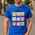 Cat Lover Cat Mom Cat Dad Crazy Cat Lady Cattitudes Men's Casual T-Shirt Royal Blue