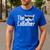 The Catfather Cat Dad Fathers Day Vintage Father's Day Men's Casual T-Shirt Royal Blue