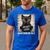 Catnip Made Me Do It Mugshot For Cat Lover Cat Mom Cat Dad Men's Casual T-Shirt Royal Blue